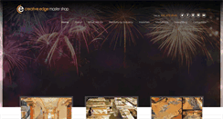 Desktop Screenshot of creativeedgemastershop.com