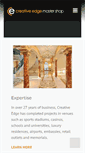 Mobile Screenshot of creativeedgemastershop.com